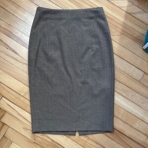 Mango Charcoal Pencil Skirt